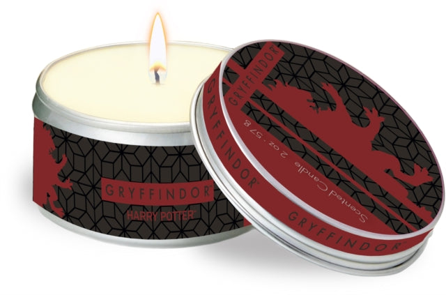 Harry Potter Gryffindor Scented Tin Candle: Small, Cinnamon