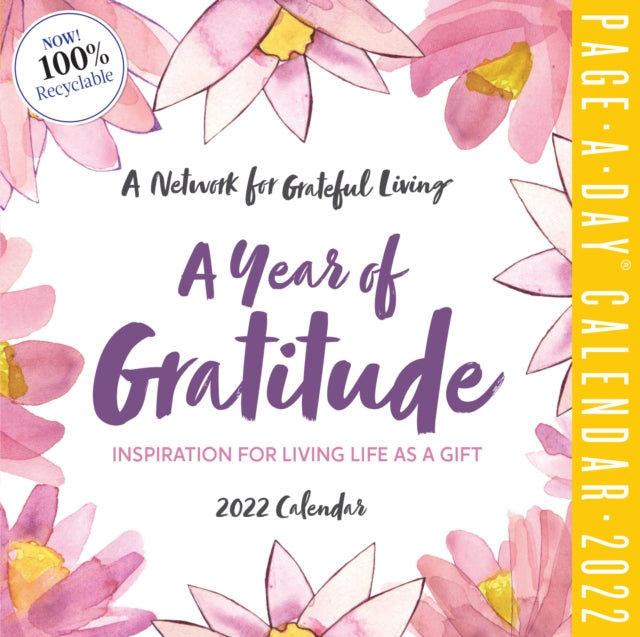 Year of Gratitude Page-A-Day Calendar 2022: A Network for Grateful Living