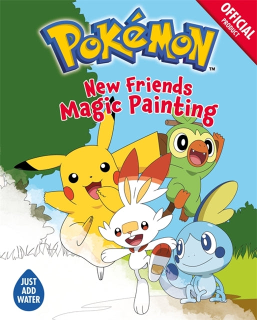 Official Pokemon: New Friends Magic Painting