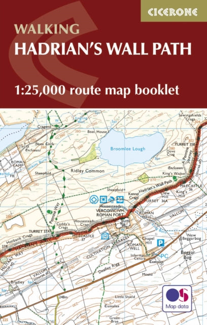 Hadrian's Wall Path Map Booklet: 1:25,000 OS Route Mapping