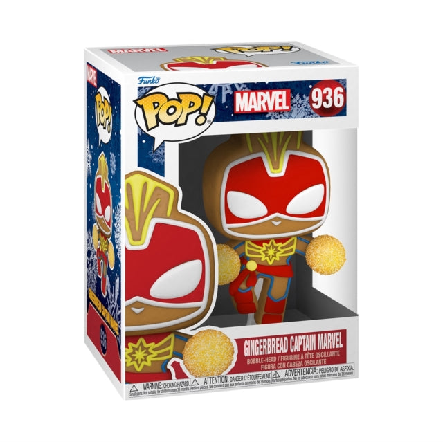 Funko Pop! Marvel - Holiday Captain Marvel