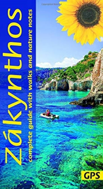 Zakynthos: 4 car tours, nature notes, 22 long and short walks with GPS