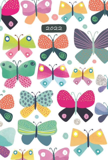 Fashion Diary Butterflies A5 Diary 2022