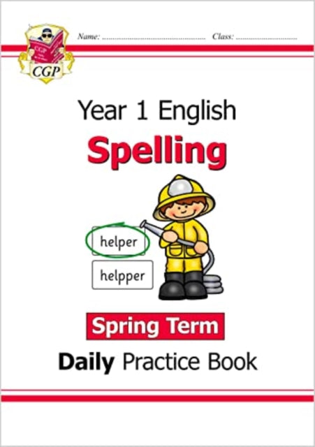 New KS1 Spelling Daily Practice Book: Year 1 - Spring Term