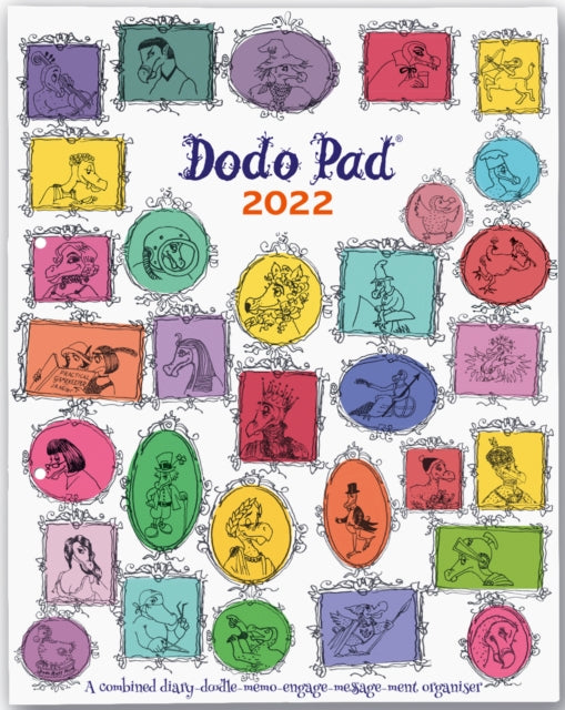 Dodo Pad LOOSE-LEAF Desk Diary 2022 - Week to View Calendar Year Diary: A Family Diary-Doodle-Memo-Message-Engagement-Organiser-Calendar-Book with room for up to 5 people's appointments/activities