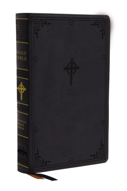 NABRE, New American Bible, Revised Edition, Catholic Bible, Large Print Edition, Leathersoft, Black, Thumb Indexed, Comfort Print: Holy Bible