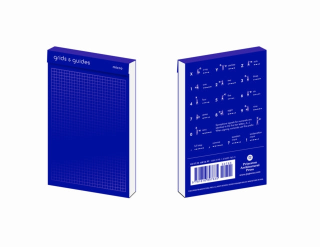 Grids & Guides (Micro Blue) Notebook: A Pocket Size Notebook