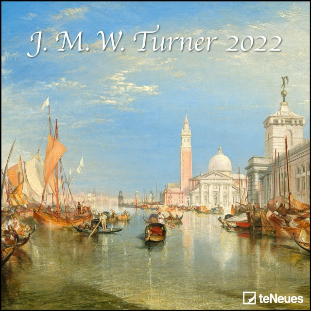 JMW TURNER GRID CALENDAR 2022