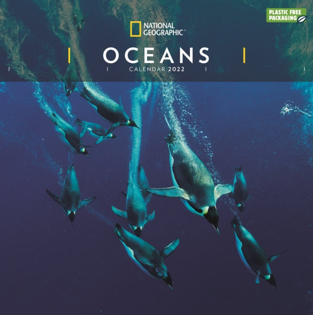 Oceans National Geographic Square Wall Calendar 2022