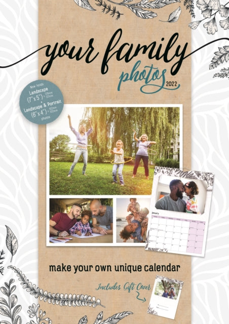 Your Family Photos A4 Calendar 2022