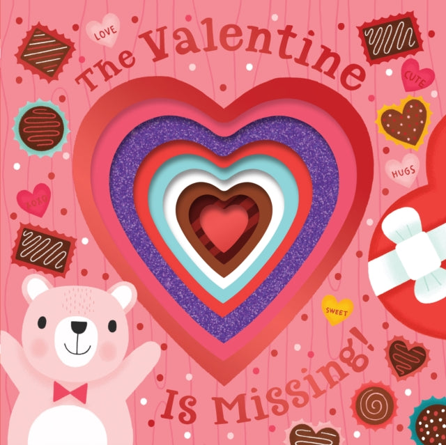 Valentine is Missing (board book with cut-out reveals)