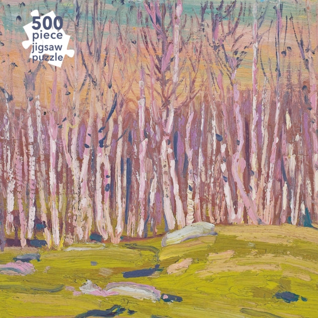 Adult Jigsaw Puzzle Tom Thomson: Silver Birches (500 pieces): 500-piece Jigsaw Puzzles