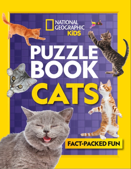 Puzzle Book Cats: Brain-Tickling Quizzes, Sudokus, Crosswords and Wordsearches