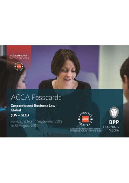 ACCA Corporate and Business Law (Global): Passcards
