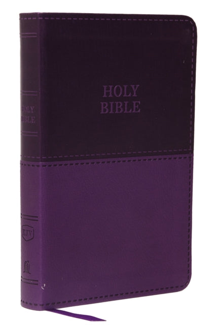 KJV, Value Thinline Bible, Compact, Leathersoft, Purple, Red Letter, Comfort Print: Holy Bible, King James Version
