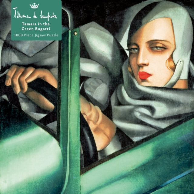 Adult Jigsaw Puzzle Tamara de Lempicka: Tamara in the Green Bugatti, 1929: 1000-piece Jigsaw Puzzles