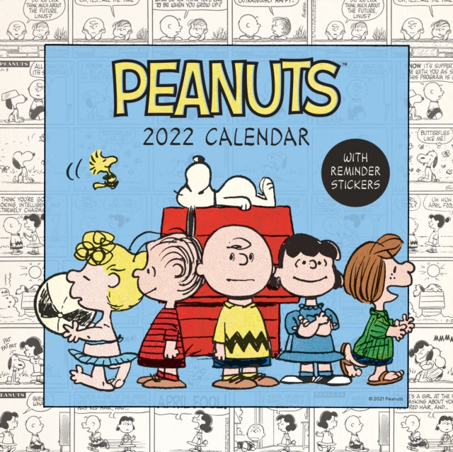 Peanuts Square Wall Planner Calendar 2022