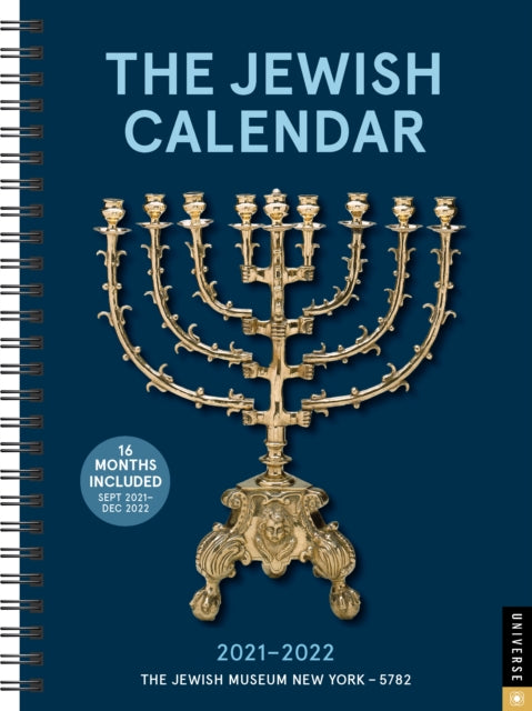 Jewish Calendar 16-Month 2021-2022 Engagement Calendar: Jewish Year 5782