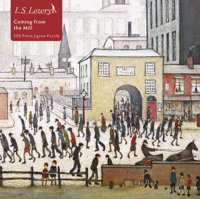 Adult Jigsaw Puzzle L.S. Lowry: Coming from the Mill (500 pieces): 500-piece Jigsaw Puzzles