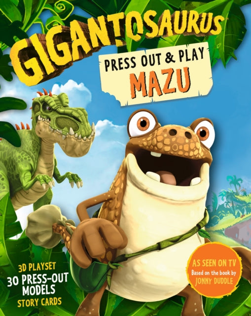 Gigantosaurus: Press Out and Play MAZU