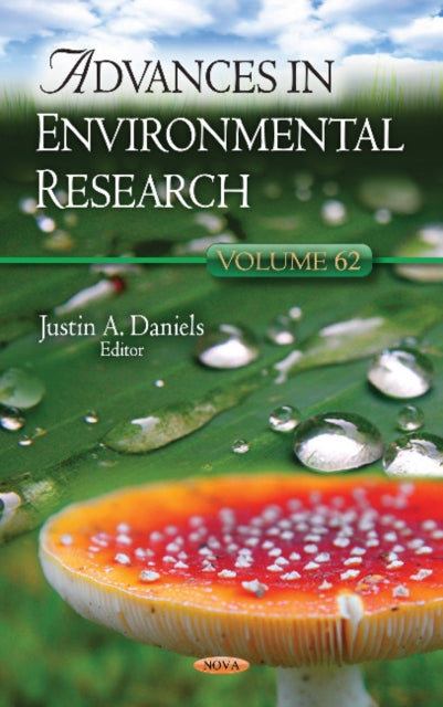 Advances in Environmental Research: Volume 62