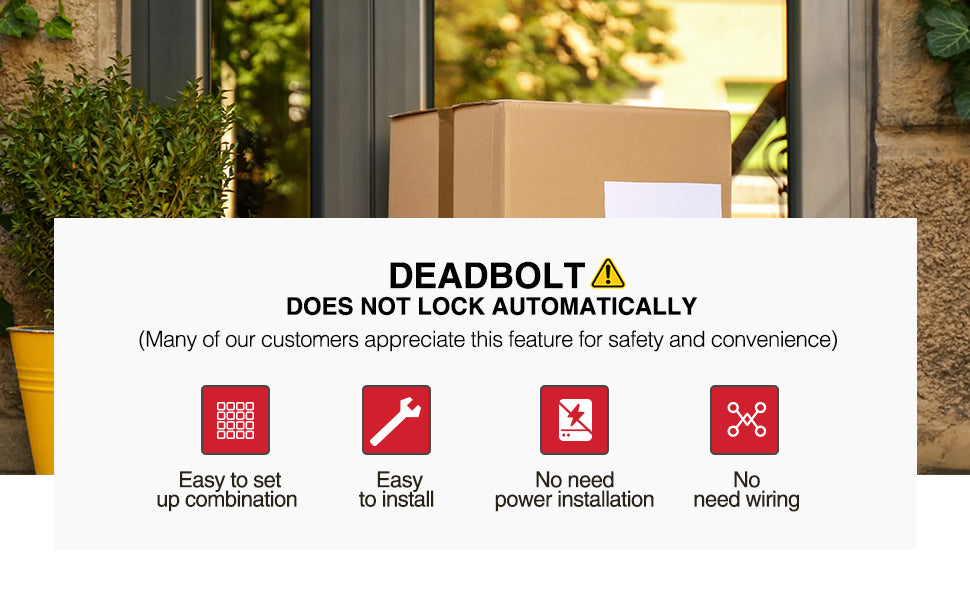 What is deadbolt door lock
