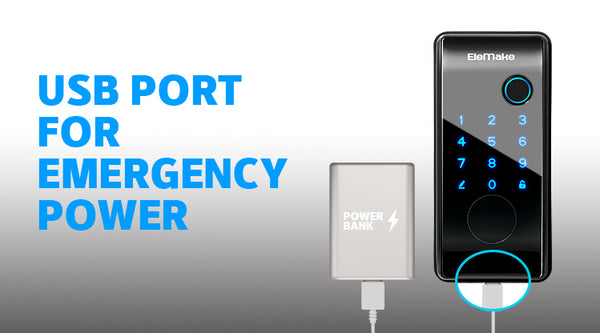 elemake usb port for emergency power