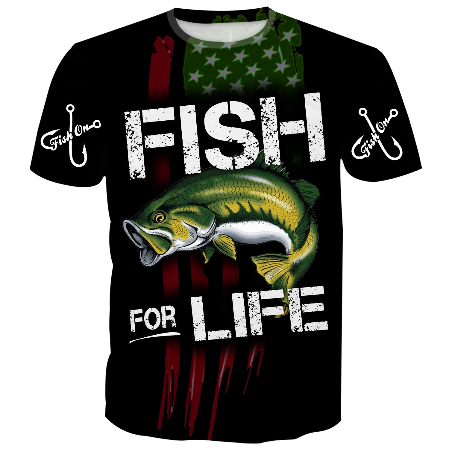 Bass Fishing T-Shirt  Funny Fishing Shirt - elitefishingoutlet