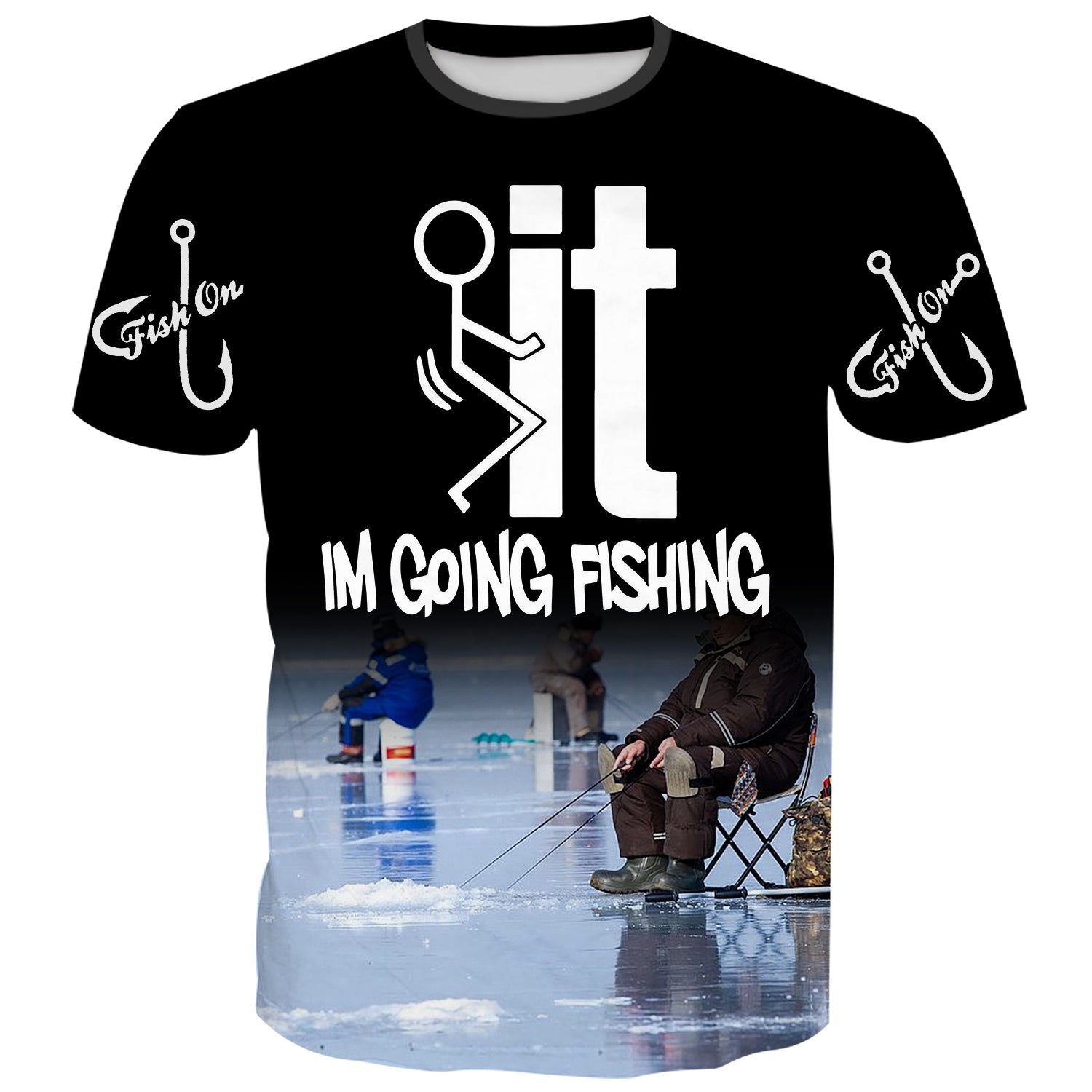 I am going Fishing T-Shirt for Men - Adventure-themed Tee