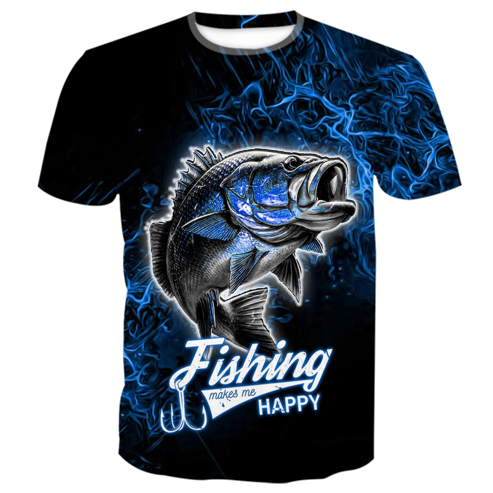 Green Lightning Bolt - T-shirt - elitefishingoutlet