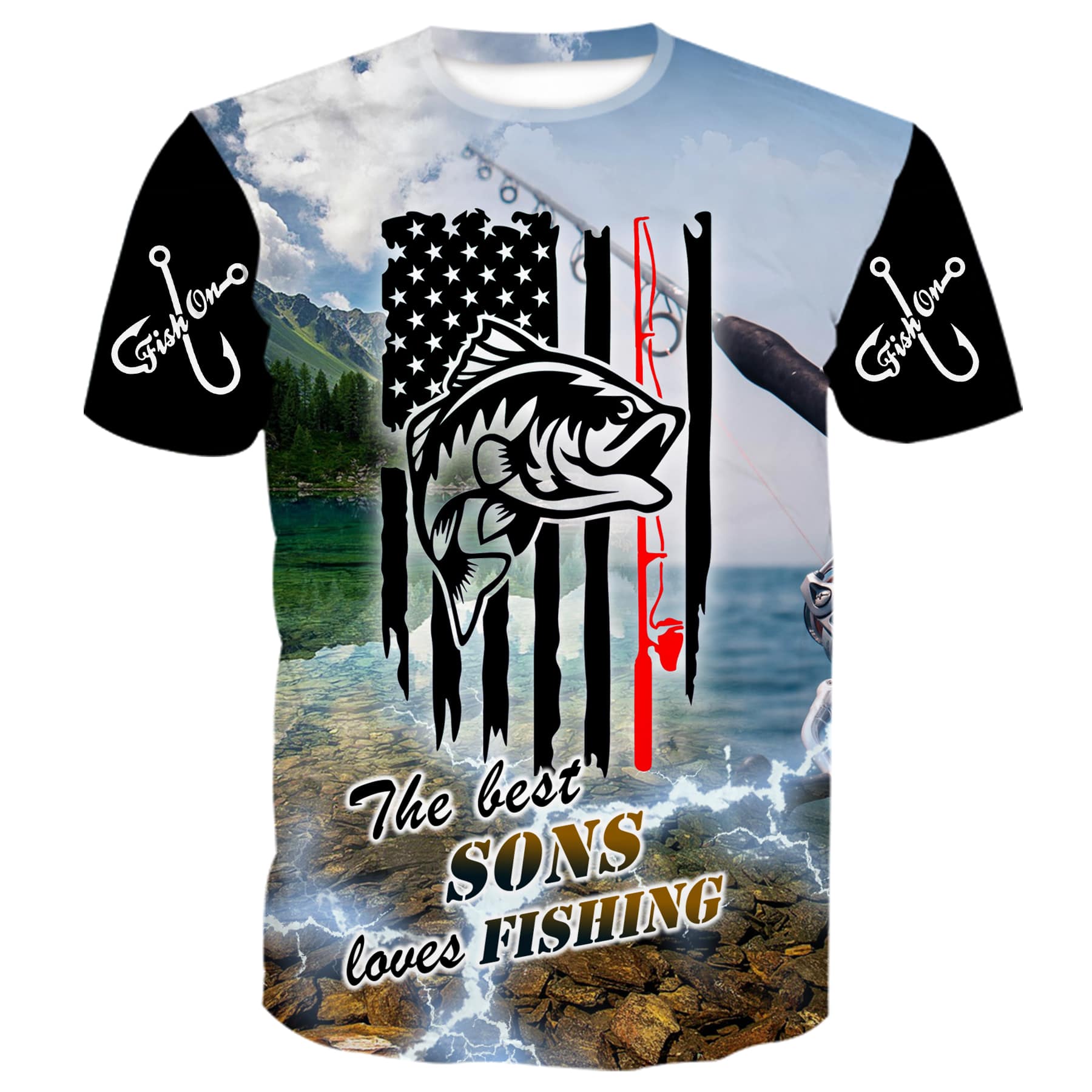 Man I Love Fishing T-Shirts & T-Shirt Designs