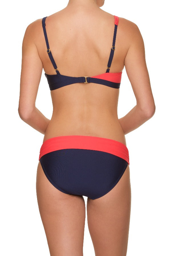 SHORELINE BRA-GINGER & NAVY