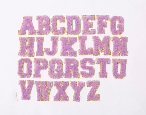 Lavender Glitter Patches