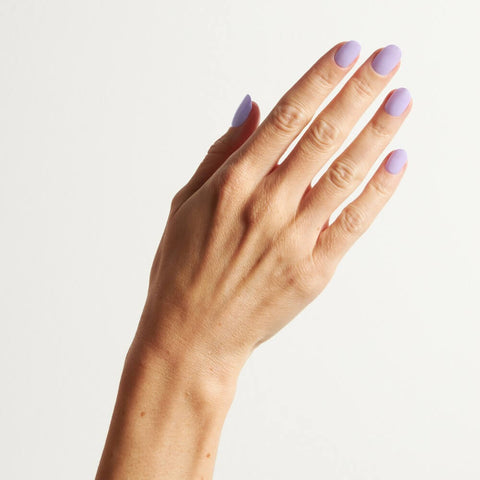 Lilac Nail Design