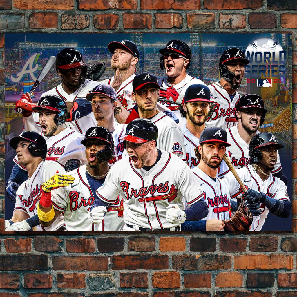 The Atlanta Braves: 2021 World Series Champions – Canvas Edits
