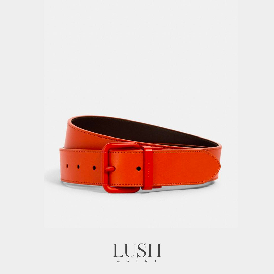 orange coach belt