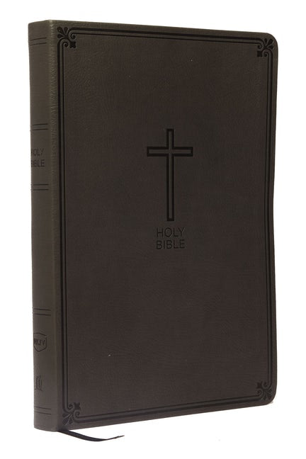 KJV, VALUE THINLINE BIBLE, COMPACT, LEATHERSOFT, BLACK, RED LETTER, COMFORT PRINT
