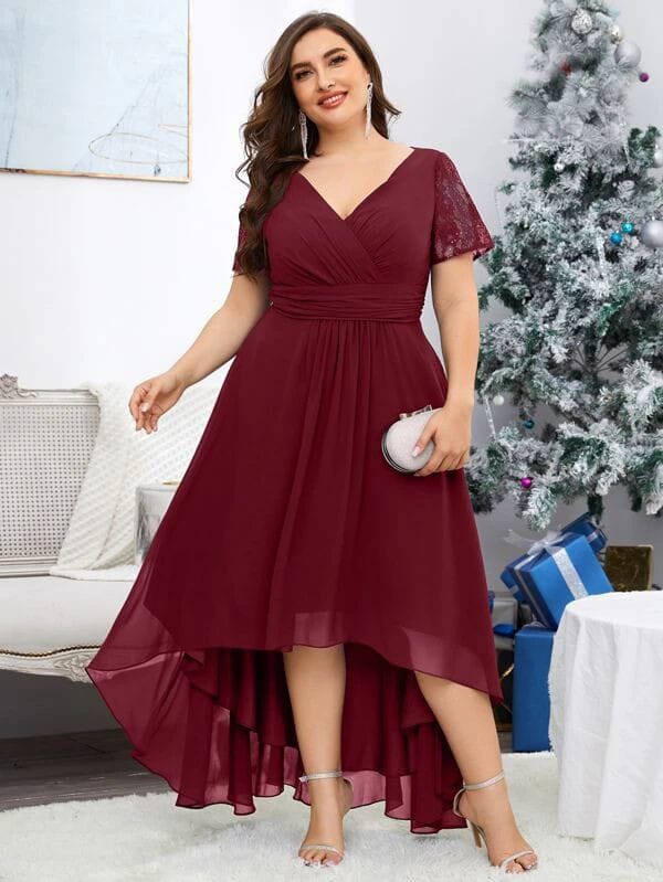 Mademoiselle Lace Plus Size Dress Designarche Reviews On Judgeme 7016