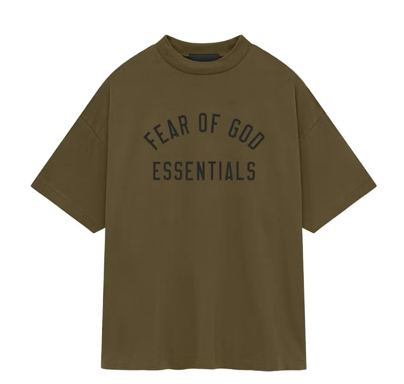 Essentials Crewneck Tee Olive