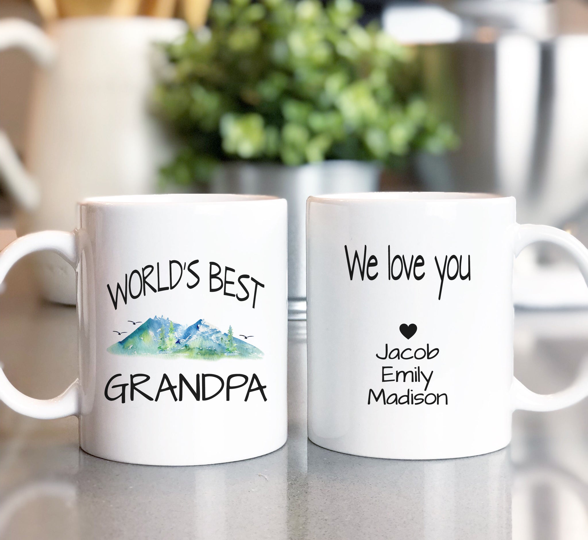 VERY BEST GRANDPA MUG - Schoolhouse Earth