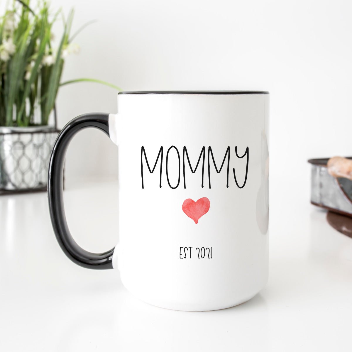 Mom - World's Best Mom Mug (11 oz.) – Elliott Print Works