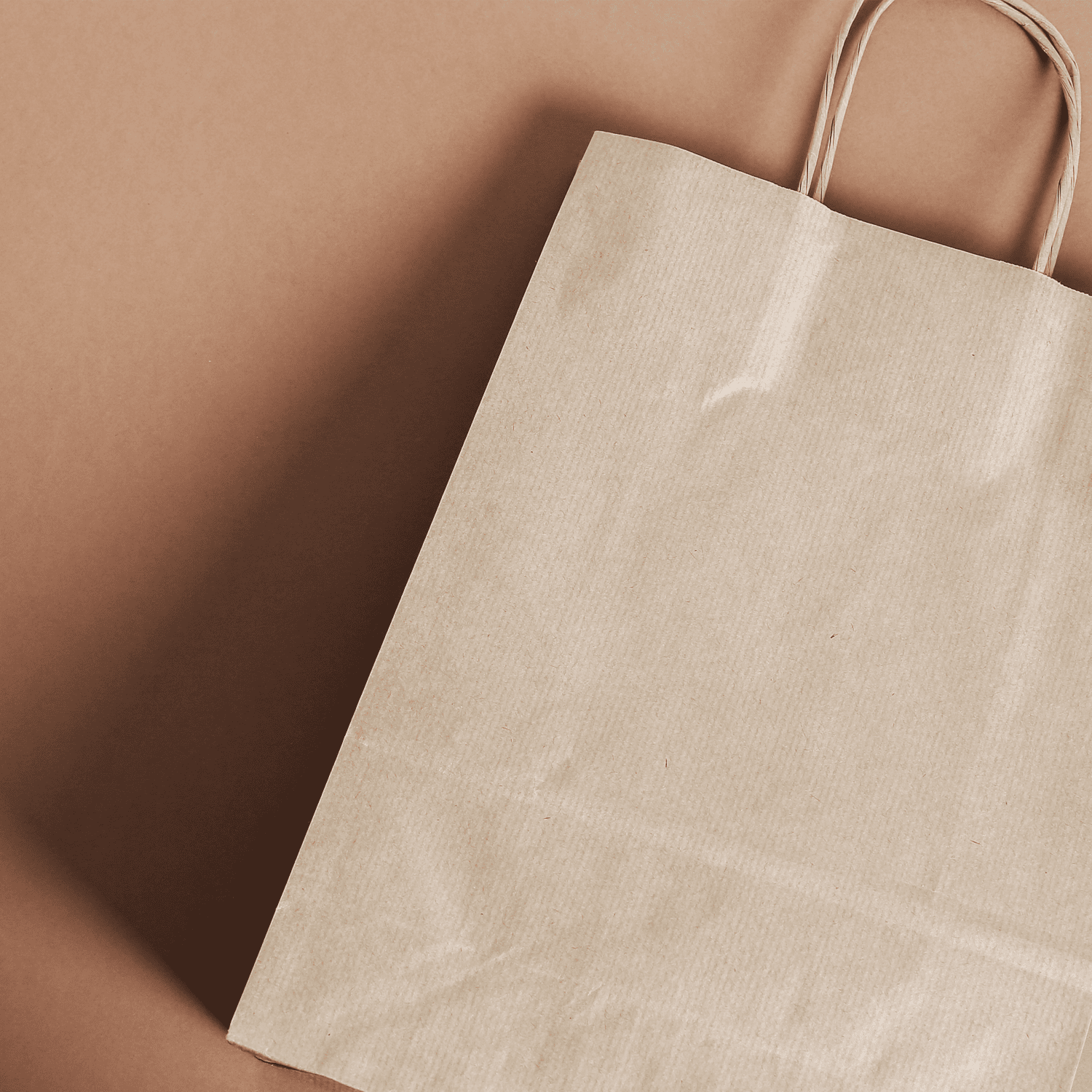 Choosing brown paper bags can help tackle pollution