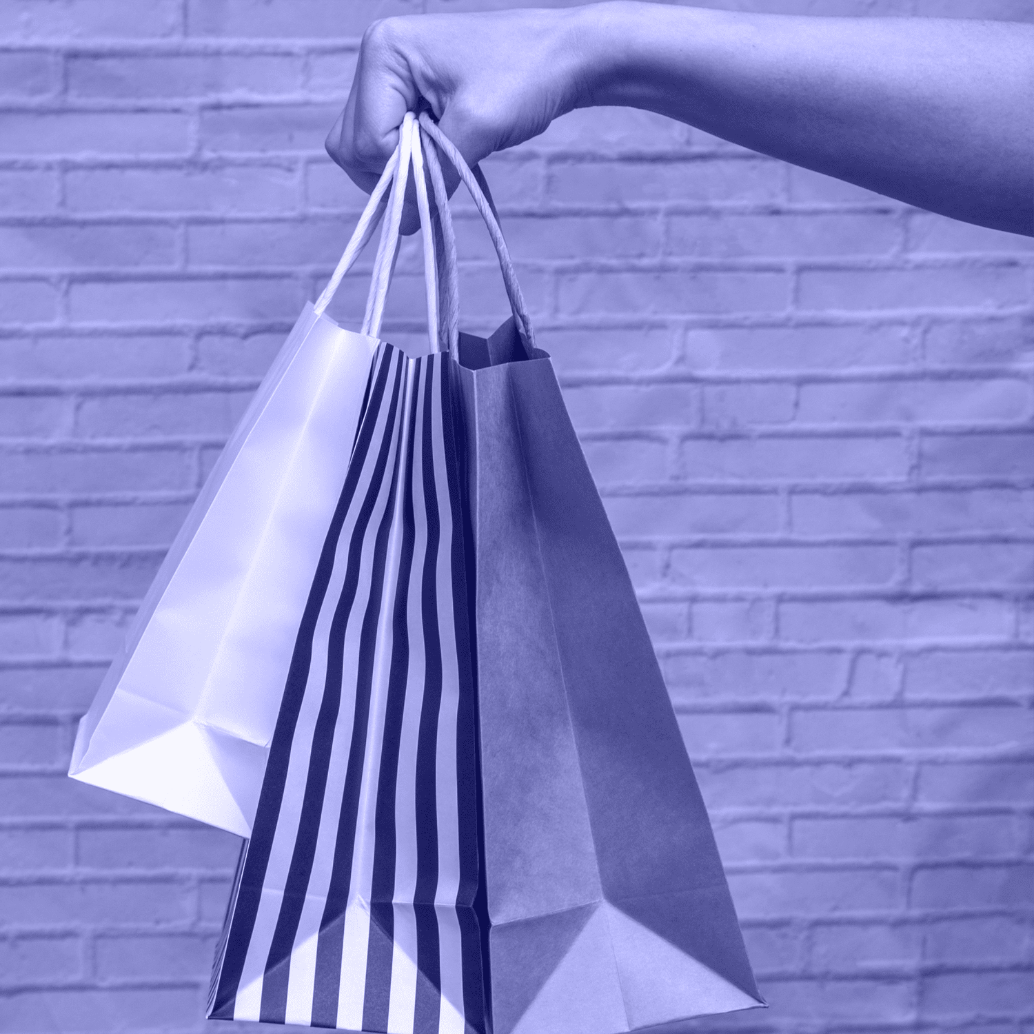 Kraft Paper Shopping Bag with Branding