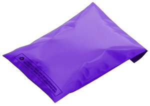 100% Recycled Purple Mailing Bags