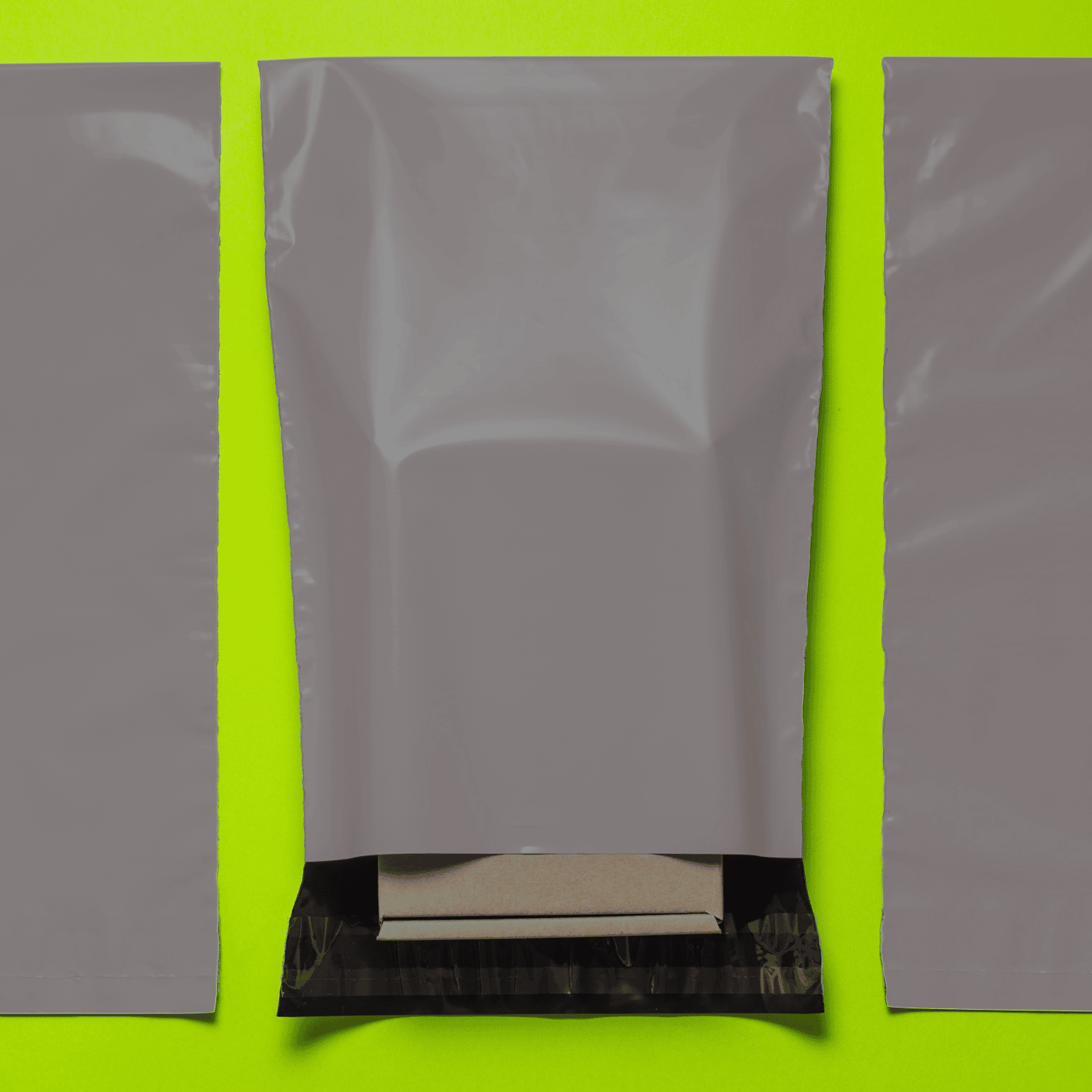 Grey Poly Mailing Bags