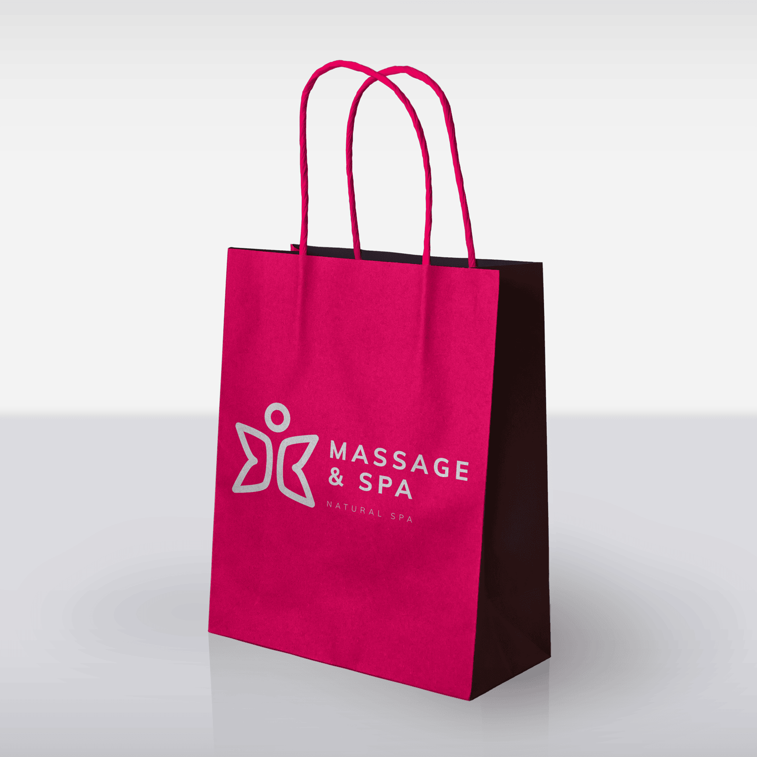 Paper bags are cheaper to customise with your logo increasing your brands identity 