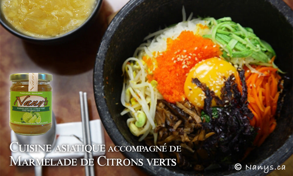 Cuisine asiatique et Marmelade de citrons verts