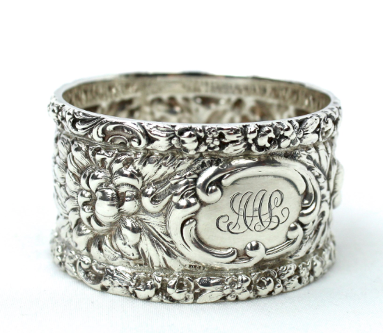 Estate Collection Sterling - Napkin Ring Repousse