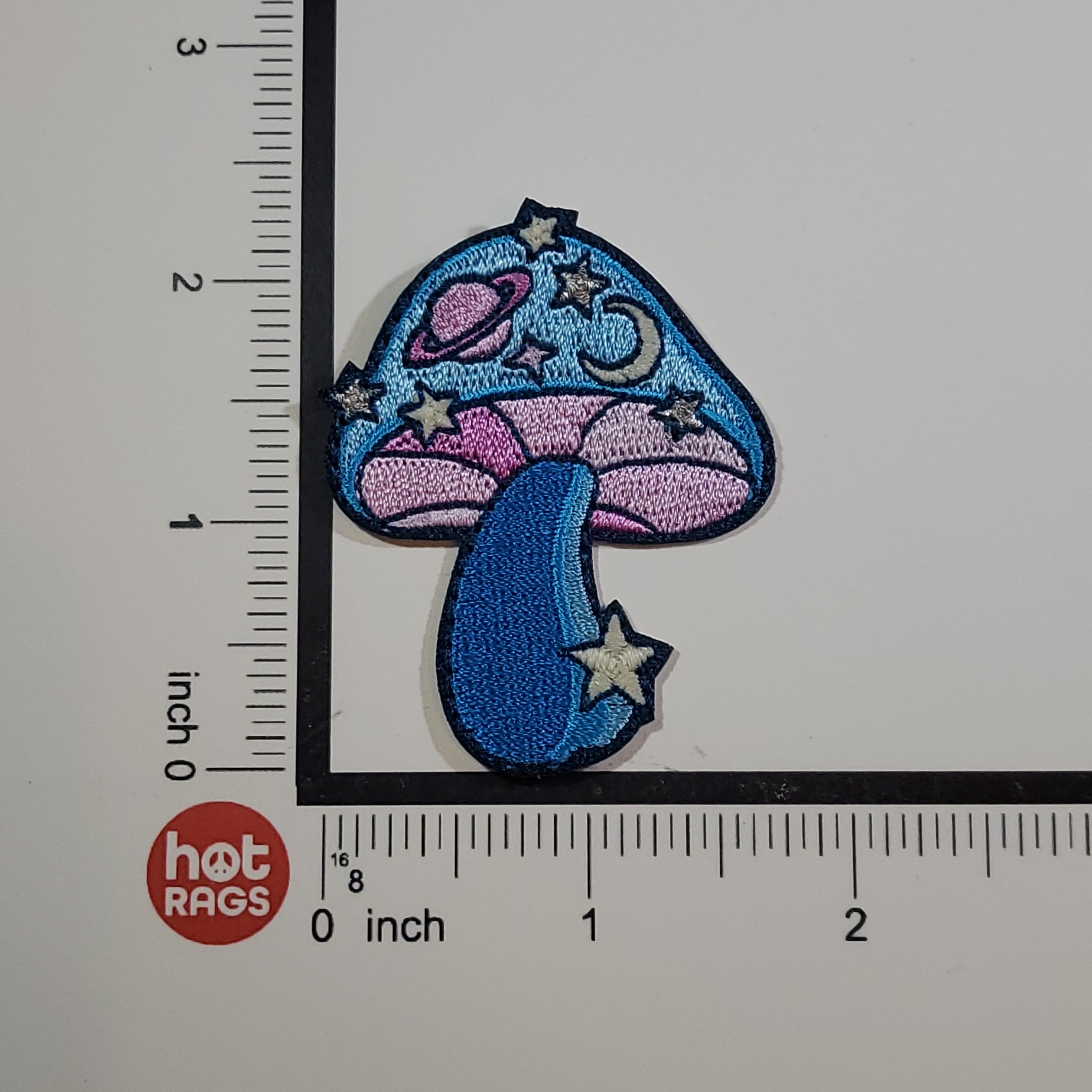 Patch - Mushroom Pink Blue