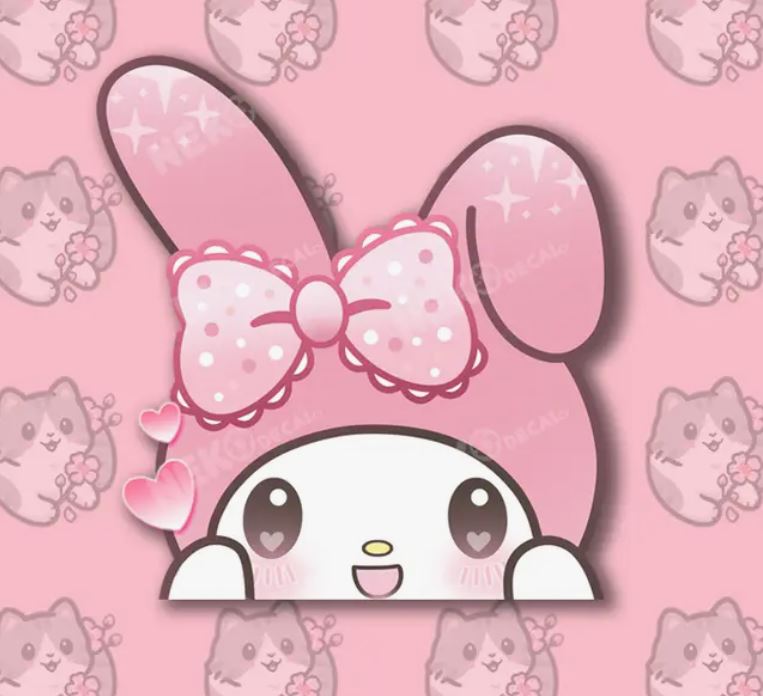 Pink Aesthetic Stickers , transparent png download  Aesthetic stickers,  Walpaper hello kitty, Cute stickers